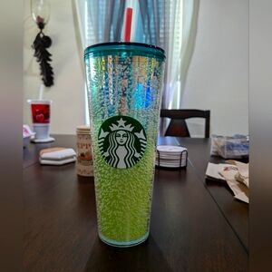 Fizzy Starbucks tumbler